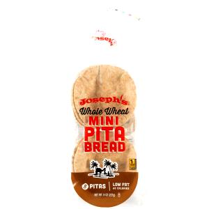 6 mini pitas (42 g) Whole Wheat Mini Pitas