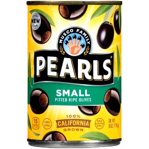 6 olives (15 g) Small Pitted Ripe Black Olives