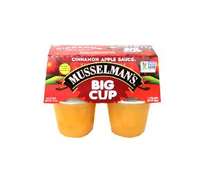 6 oz (170 g) Big Cup Cinnamon Apple Sauce
