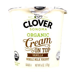 6 oz (170 g) Cream Top Vanilla Yogurt