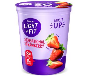6 oz (170 g) Light Nonfat Yogurt - Strawberry