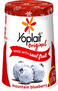6 oz (170 g) Lowfat Blueberry Yogurt