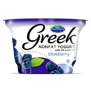 6 oz (170 g) Nonfat Greek Yogurt - Blueberry