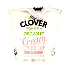 6 oz (170 g) Organic Peach Yogurt