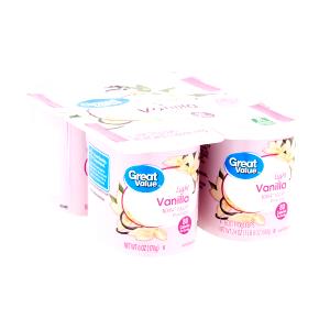 6 oz (170 g) Probiotic Nonfat Yogurt Vanilla