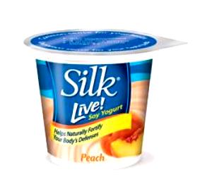 6 oz (170 g) Soy Yogurt Peach
