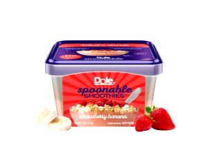 6 Oz Creamy Fruit Blends, Strawberry-Banana