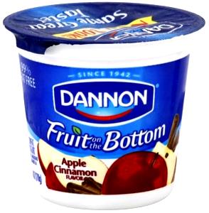 6 Oz Fruit On The Bottom, Apple Cinnamon Yogurt