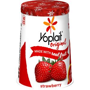 6 Oz Lowfat Strawberry Yogurt