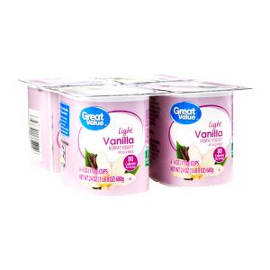 6 Oz Nonfat Vanilla Yogurt