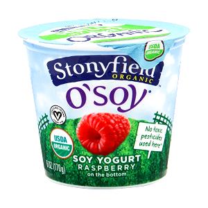 6 Oz Raspberry Soy Yogurt