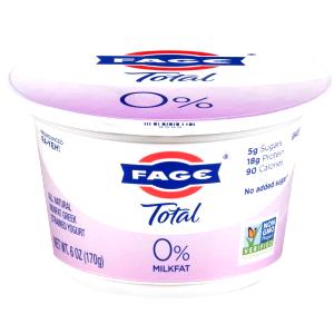 6 Oz Total 0% Plain Single Size