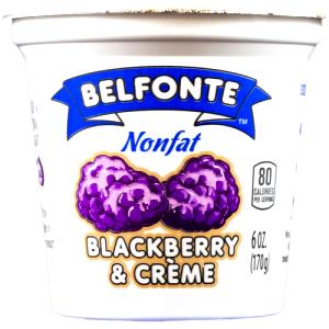 6 Oz Yogurt, Blackberry Pie, Nonfat