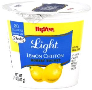 6 Oz Yogurt, Lemon Chiffon, Nonfat