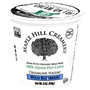 6 Oz Yogurt, Wild Blueberry, Whole Milk