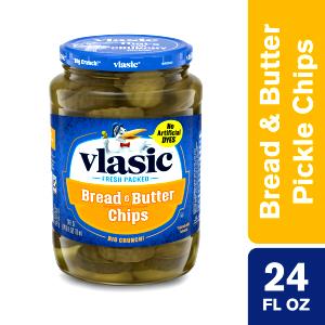6 pickles (28 g) Bread & Butter Pickles