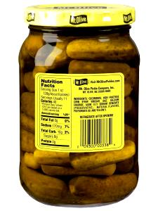 6 pickles (28 g) Sweet Petite