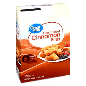 6 pieces (116 g) Cinnamon Crunch French Toast Bites