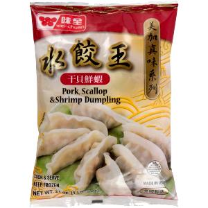 6 pieces (126 g) Pork, Scallop 7 Shrimp Dumplings