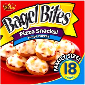 6 pieces (132 g) Mini Bagel Pizza Snacks