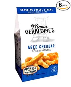 6 pieces (28 g) Aged Cheddar Cheese Straws