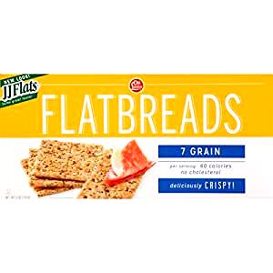 6 pieces (28 g) JJ Flats Flatbreads - Sesame