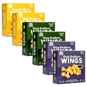 6 pieces (2.9 oz) Cauliflower Wings