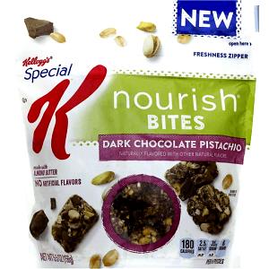 6 pieces (37 g) Special K Nourish Bites Dark Chocolate Pistachio
