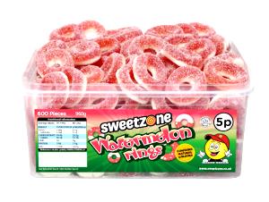 6 pieces (40 g) Watermelon Rings