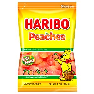 6 pieces (41 g) Peaches Gummi Candy