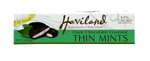 6 pieces (42 g) Haviland Dark Chocolate Covered Thin Mints