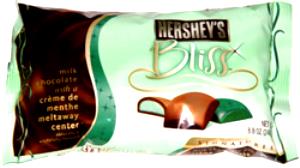 6 pieces (43 g) Bliss Milk Chocolate with A Creme De Menthe Meltaway Center