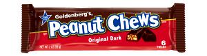 6 pieces (57 g) Peanut Chews - Original Dark