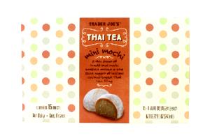 6 pieces (96 g) Thai Tea Mini Mochi