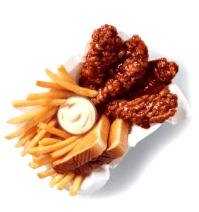 6 pieces BBQ Chicken Strips