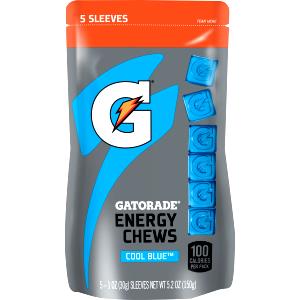 6 Pieces Energy Chew, Cool Blue