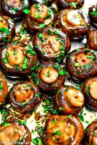 6 Pieces Garlic Mushrooms