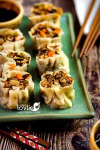 6 pieces Vegetarian Shu Mai