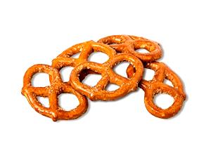 6 pretzels Pretzels