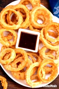6 rings (85 g) Crispy Beer Battered Onion Rings