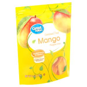 6 slices (40 g) Sweetened Dried Mango