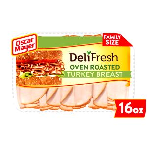 6 slices (56 g) Deli Cuts Oven-Roasted Turkey Breast & White Turkey
