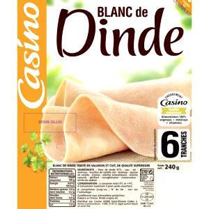 6 slices (56 g) Lean Turkey Breast