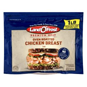 6 slices (56 g) Premium Oven Roasted, Cured Chicken Breast