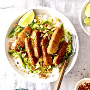 6 slices (92 g) Marinated Tempeh Coconut Curry