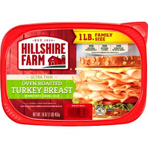 6 Slices Turkey Breast Lunchmeat, Oven Roasted
