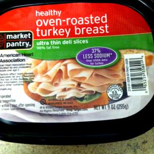 6 Slices Turkey Breast Lunchmeat
