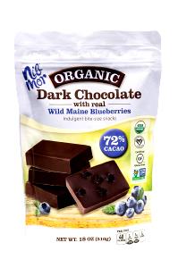 6 units (51 g) Organic Dark Chocolate with Real Wild Maine Blueberries