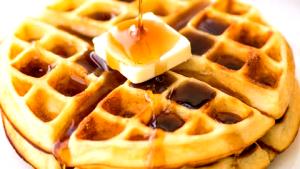 6 waffles (30 g) Mini Belgian Waffles