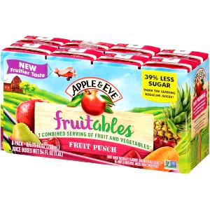 6.75 fl oz (200 ml) Fruitables Fruit & Vegetable Juice Tropical Orange